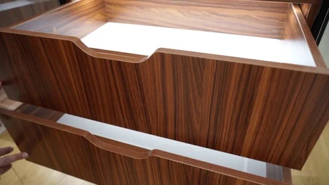 The drawer in the closet Stock Footage 103792764