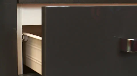 Drawer closing Stock Footage 35564423