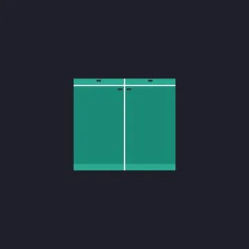 Drawer computer symbol Stock Illustration