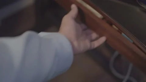 DRAWER OF MONEY Video stock 159573489