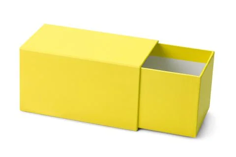 Drawer paper box Stock Photos