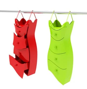 The drawers Stock Illustration