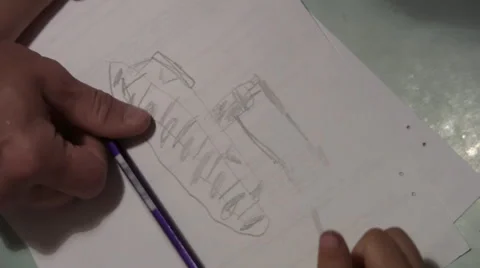 Drawing And Painting Stock Footage 46148390