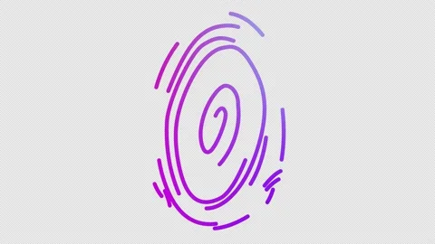 Drawing biometric data Stock Footage 148037105