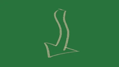 A drawing of bird on green background and with white outline line man ' s legs Vídeo Stock 335131901