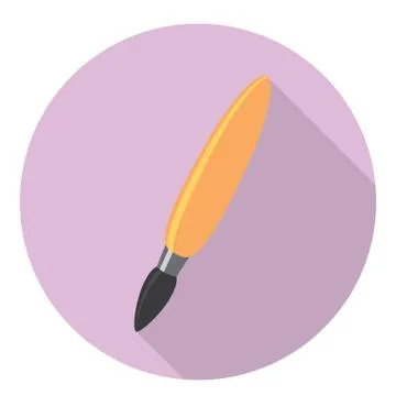 Drawing Brush Tool Stock Illustration