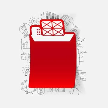 Drawing business formulas: ship Stock Illustration