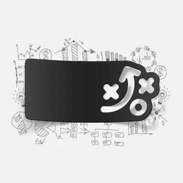 Drawing business formulas: tactics Stock Illustration