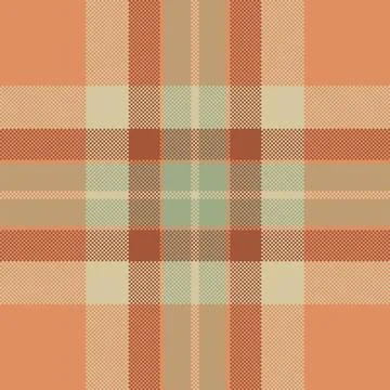 Drawing check vector plaid, rest seamless texture pattern. Deep tartan fabr.. Stock Illustration
