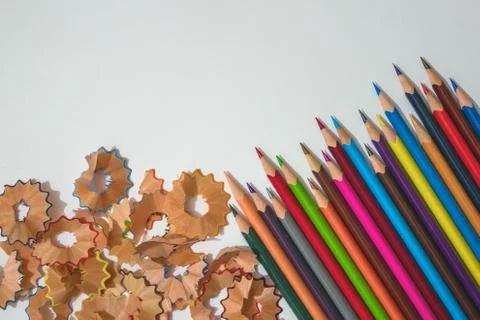 Drawing, children's creativity. Stock Photos