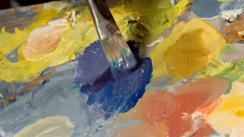 Drawing class close-up Stock Footage 71533588