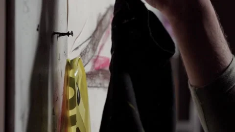 Drawing clothes Stock Footage 219924768