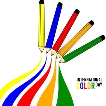 Drawing color pencil vector design Stock Illustration