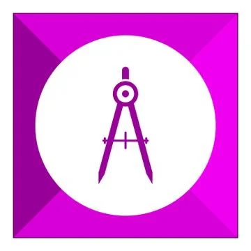 Drawing compasses Stock-Illustration