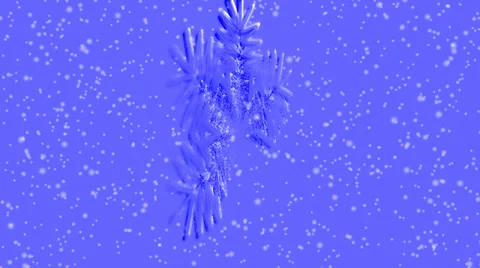 Drawing of contour of snowflake against snowfall in daylight. 스톡 동영상 35274856