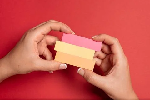 Drawing Creative Designs Taking Important Notes Planning New Ideas Composi... Foto stock