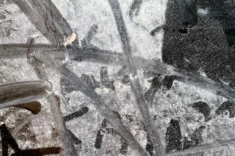 Drawing on a dirty window Stock Photos