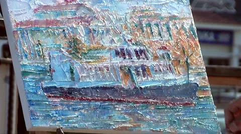 Drawing Stock Footage 2764403