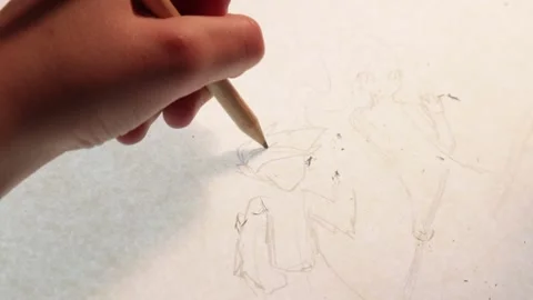 Drawing Stock Footage 148236928