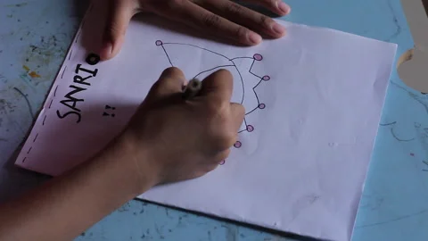 Drawing Stock Footage 288415686