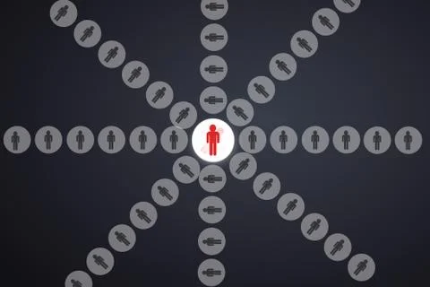 Drawing global structure networking and data exchanges customer connection on Stock Photos