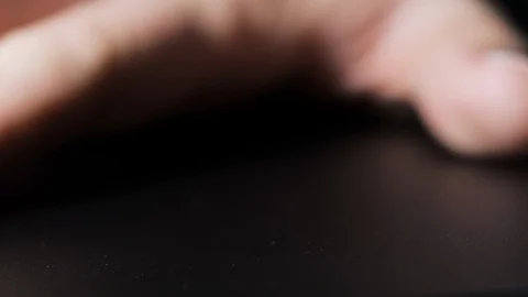 Drawing on a graphics tablet, close up Stock-Footage 129093687