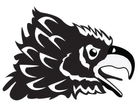 Drawing of the head hollered Stock Illustration