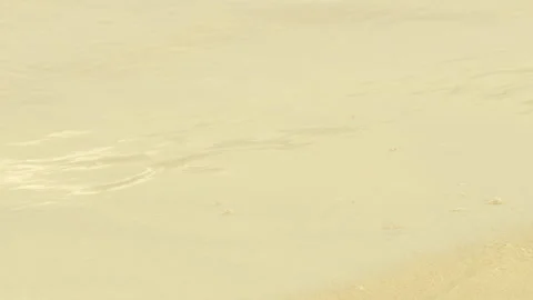 Drawing Heart on Sand at Beach Stock Footage 131904379