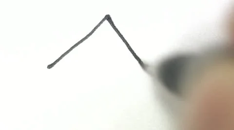 Drawing a house Stock Footage 11286509