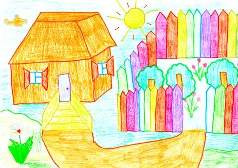 Drawing. Ilustración de archivo