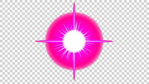 Drawing lens flare Stock Illustration