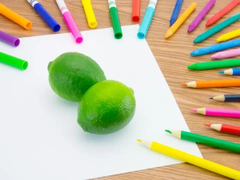Drawing Lime Stock Photos