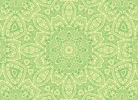 Drawing lines concentric abstract pattern イラスト素材