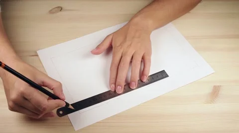 Drawing lines Stock Footage 42328308