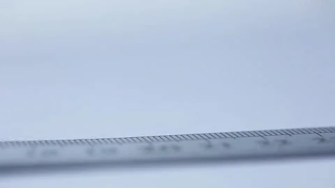 Drawing lines on graph paper Stock-Footage 131864568