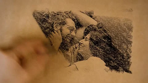 Drawing Memories 스톡 After Effects