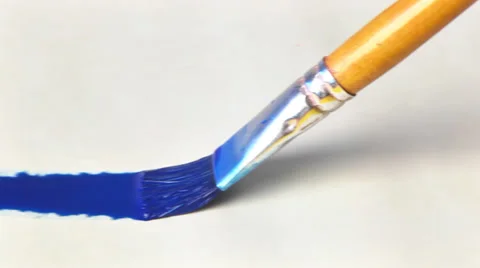 Drawing by paints. Stock Footage 36036174