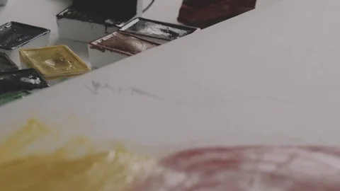 Drawing With Pencil Stock Footage 79218522