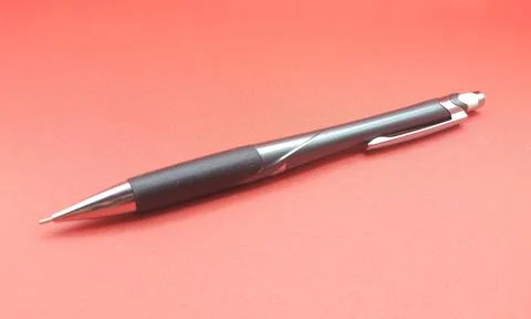 Drawing pencil with graphite case Stock Photos