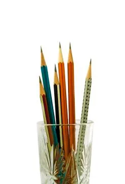 Drawing pencils Stock Photos
