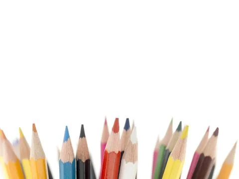 Drawing pencils Stock Photos