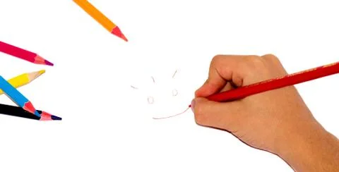 Drawing pencils Stock Photos