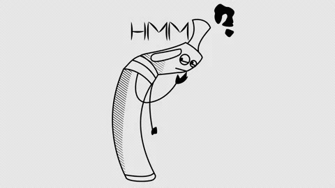 Drawing a pensive electronic cigarette. Stock Footage 207451776