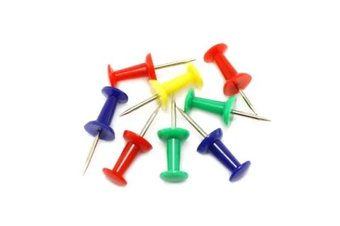 Drawing pins Stock Photos