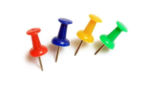 Drawing pins Stock Photos