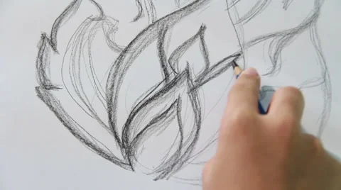 Drawing practiced Stock Footage 59912191