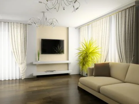 Drawing room Stock Illustration