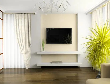 Drawing room Stock Illustration