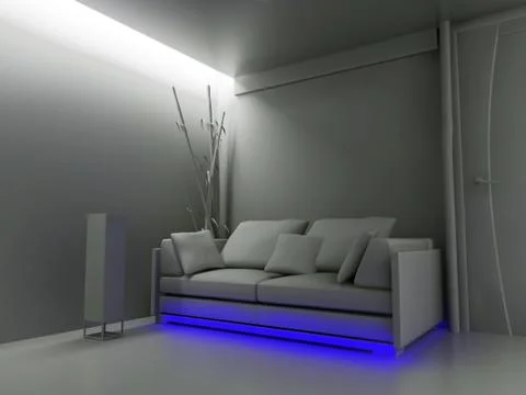 Drawing room Stock Illustration