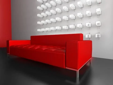 Drawing room Stock Illustration